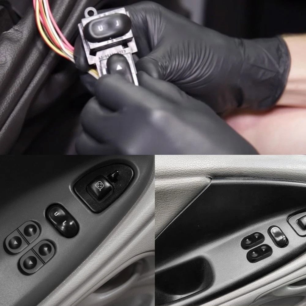 Power Window Switch, Single Button, High-Quality Replacement Switch