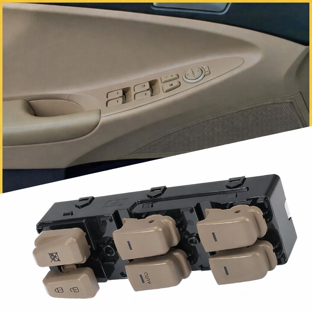 Front Left E Master Power Window Switch