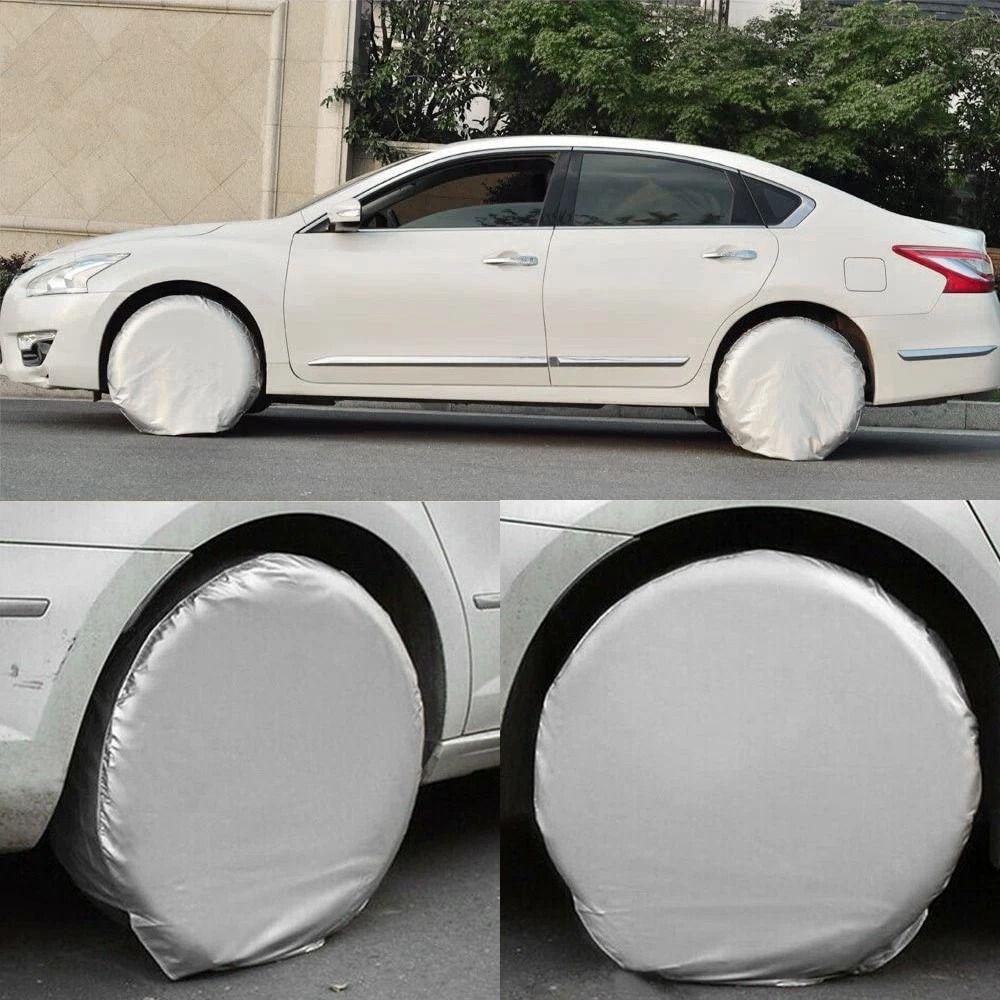 Durable Tire Covers for RV, Truck, Car, Trailer, Auto, Camper Protection