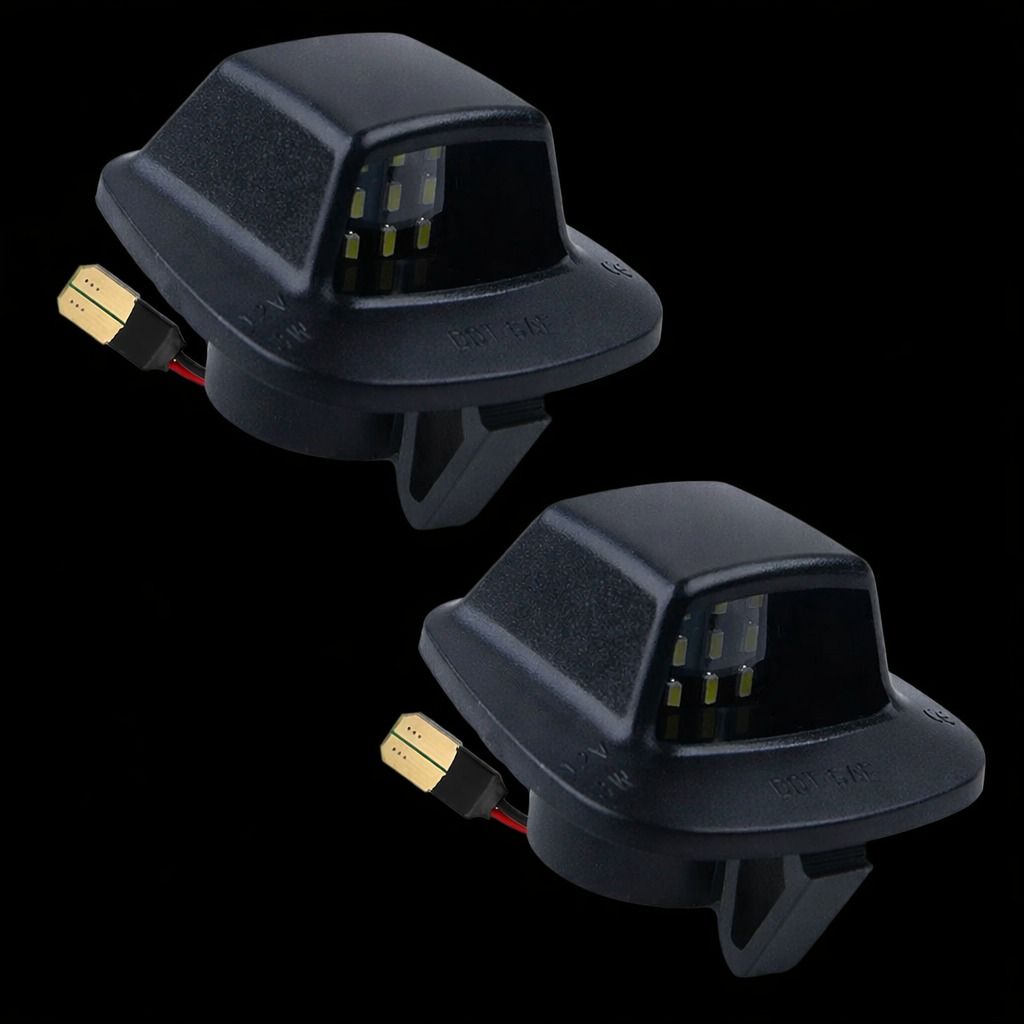 Waterproof LED License Plate Light White, Durable Car Illumination