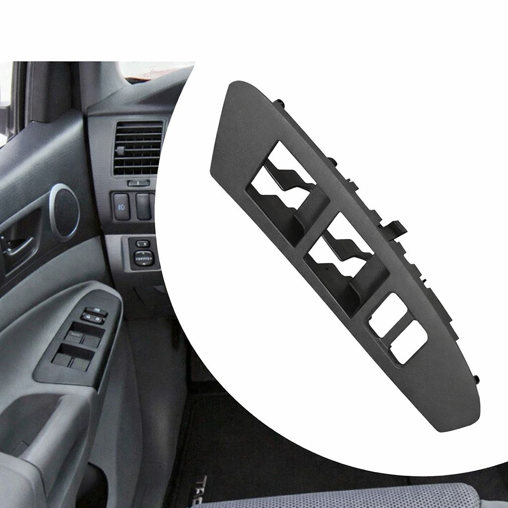 Master Power Window Switch Bezel Trim, 2D CAB DRIVER SIDE, Scratch Protection & Stylish Upgrade