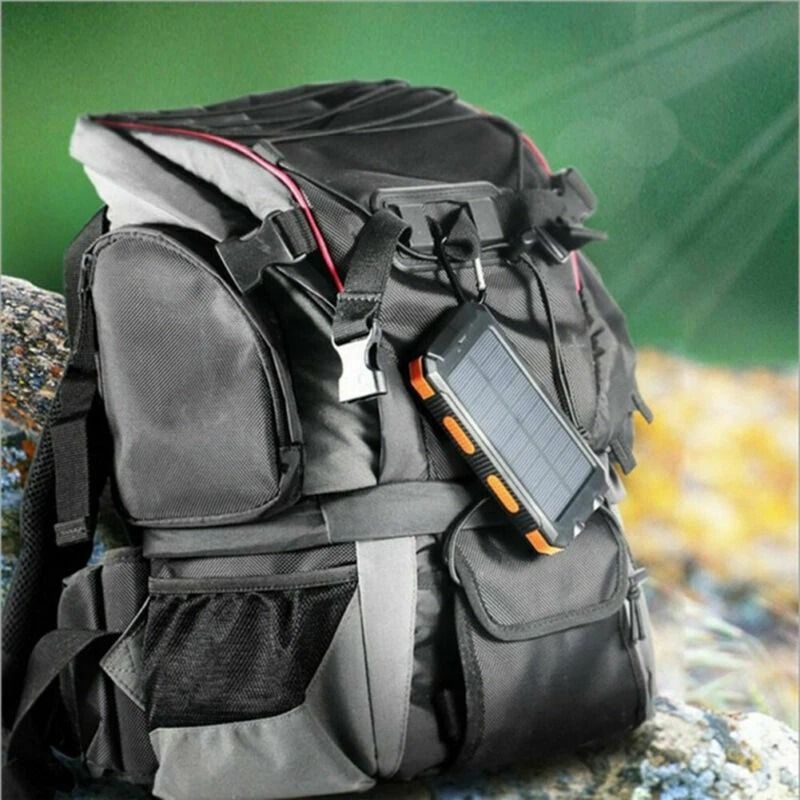 Solar Power Bank for Cell Phone, Super Powerful USB Portable Charger