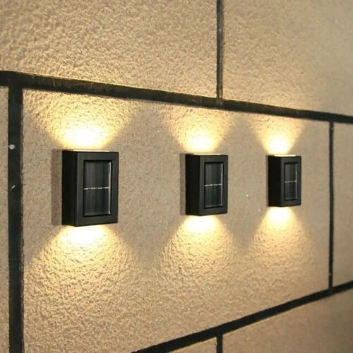 Solar LED Deck Light for Outdoor Path, Garden Patio, Stairs Step & Fence Lamp
