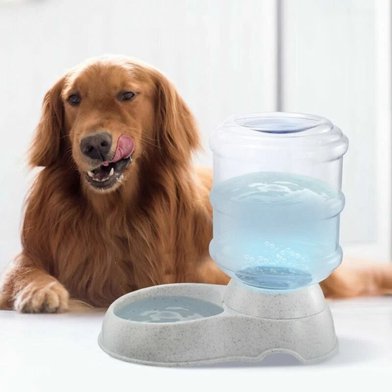 Pet Water Fountain, Portable Dog Water Dispenser, Cat Sprinkler, Feeder for Dogs and Cats