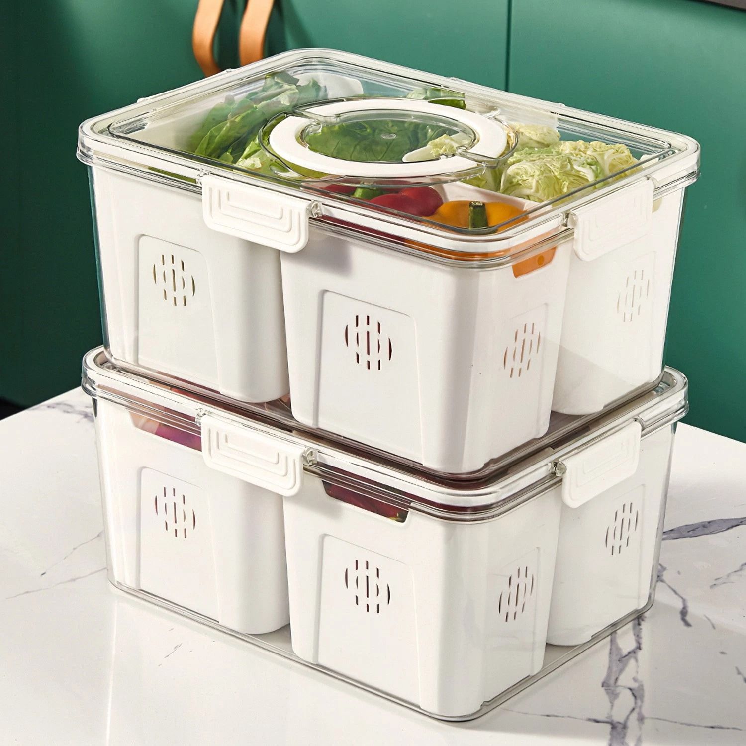 Picnic Box, Airtight Fruit Storage, Food Storage Fridge for Convenience and Freshness