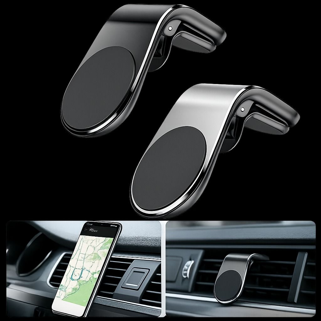 Universal Mobile Cell Phone Stand, Car Magnet Magnetic Air Vent Holder