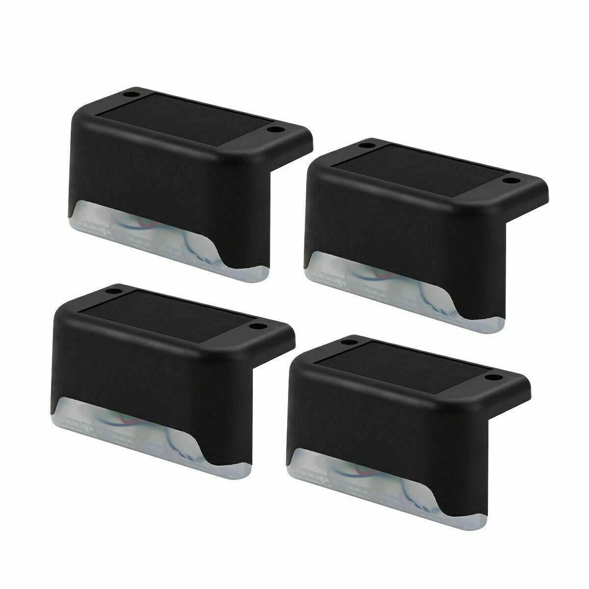 Outdoor Waterproof LED Deck Lights, MULTIPLE Solar Steps Lamps for Stairs, Fence Lighting, Energy-Efficient Garden