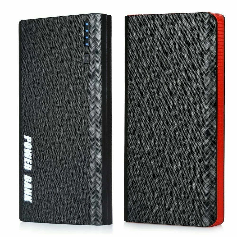 External LED Power Bank, USB Portable Backup Battery Pack, Fast Charger for Devices