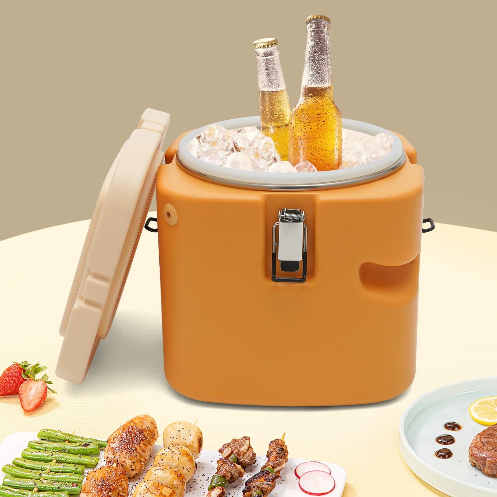 Insulated Soup Container, Commercial Food Warmer, Insulated Soup Carrier Coolers