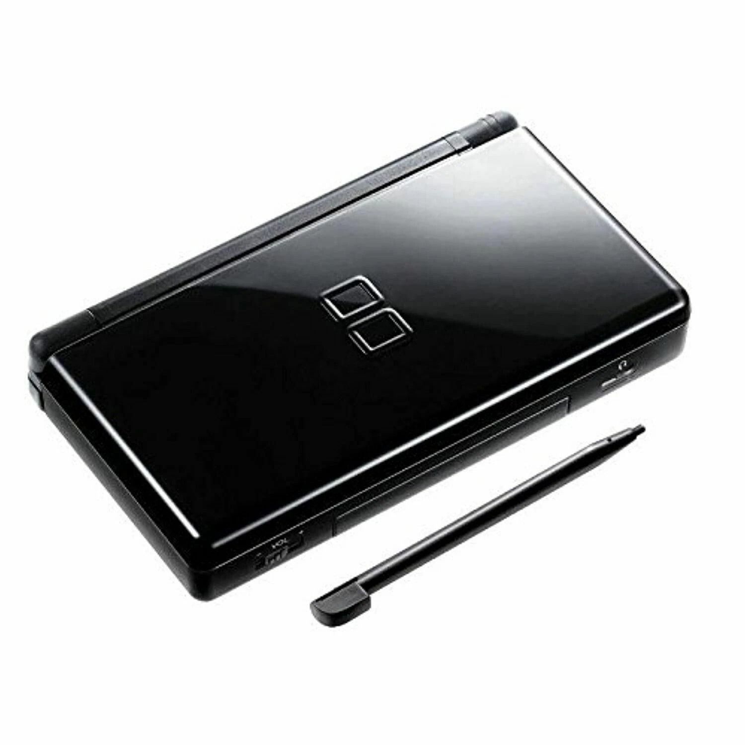OEM Nintendo DS Lite NDSL Full Replacement Housing Shell Screen Lens Black