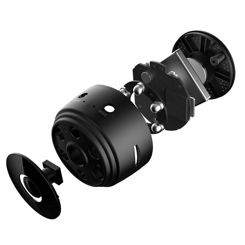 Wireless Record Camera, Home Security DVR, Mini WiFi IP, Night Vision HD USB