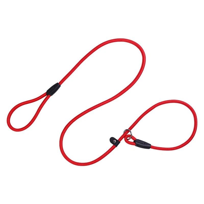 Adjustable Pet Puppy Leash, Durable Nylon Slip Lead Dog, Training Collar Loop Rope