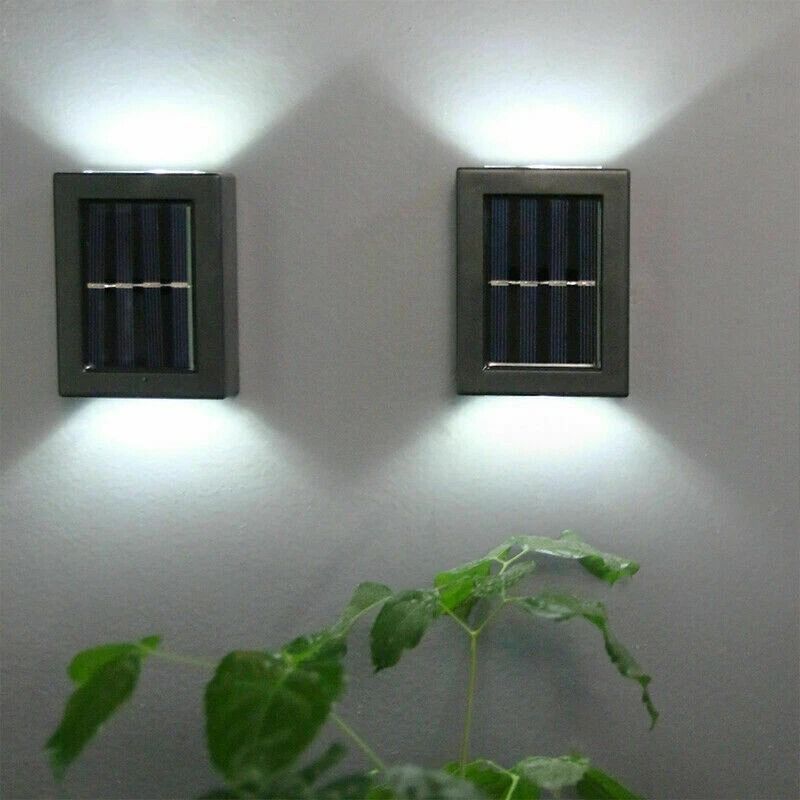Solar LED Deck Light Outdoor Pathway, Patio, and Garden Lighting with Dusk to Dawn Sensor