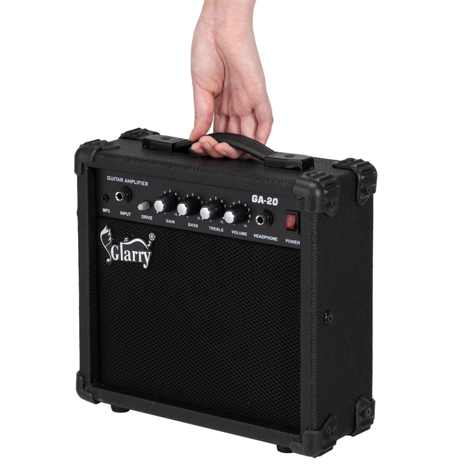Glarry Portable Electric Guitar Amplifier for Practice & Performancea