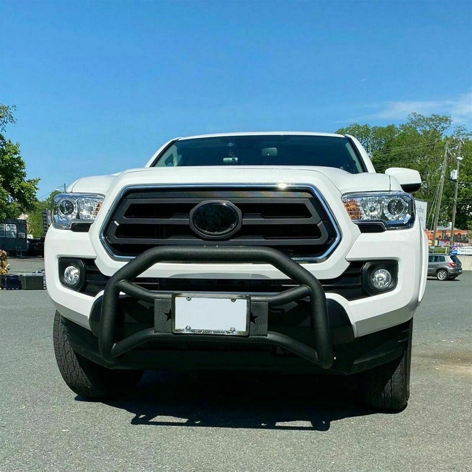 Premium Toyota Tacoma Front Bumper Grille Guard Bull Bar Heavy Duty Protection