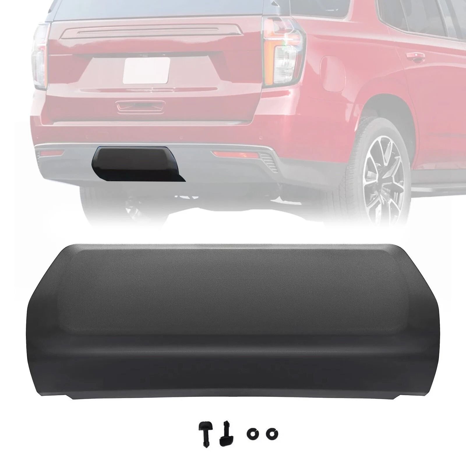 Rear Tow Hitch Cover for Chevy Suburban, Tahoe, GMC Yukon XL
