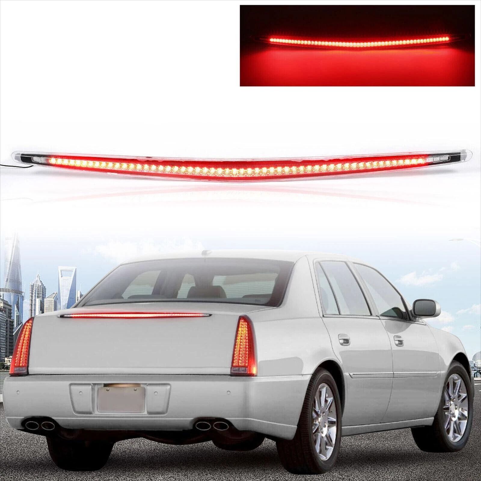 Premium Cadillac DTS LED third brake light full LED third tail brake light Replacement Chrome