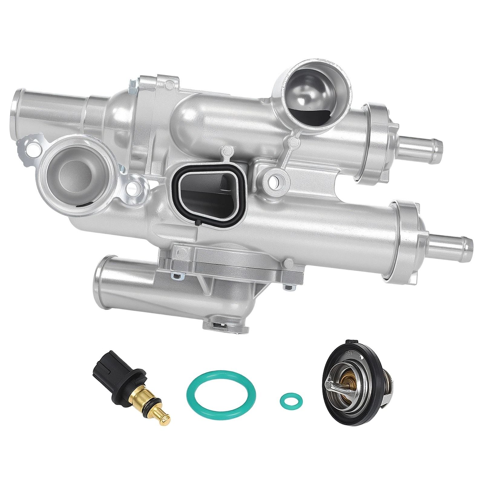 Upgraded Aluminum Thermostat Housing Assembly for Dodge Caliber Journey Compass Patriot