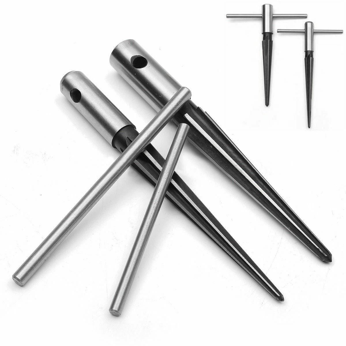 Tapered Hand Reamer Set High Carbon Steel Deburring Tool