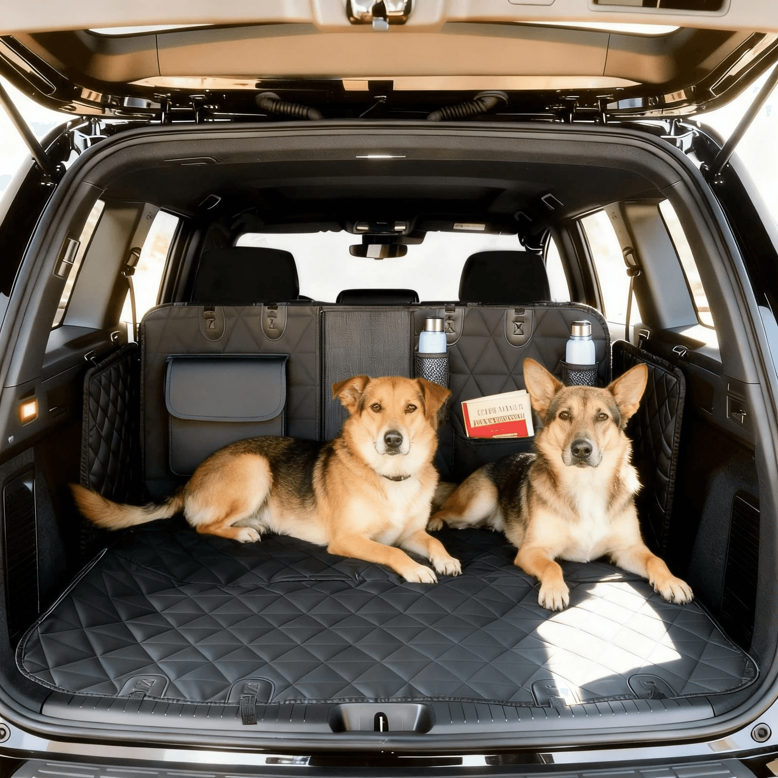 Waterproof Dog Car Seat Cover Hammock Oxford Back Seat Protector