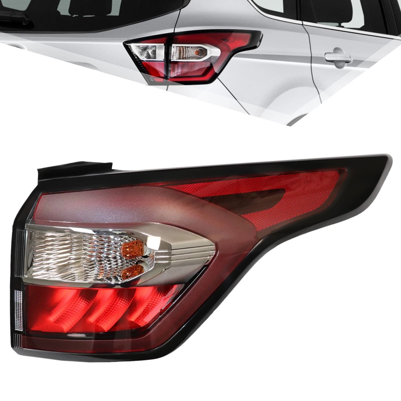 Premium LED Tail Light Right Outer Brake Lamp for Ford Escape