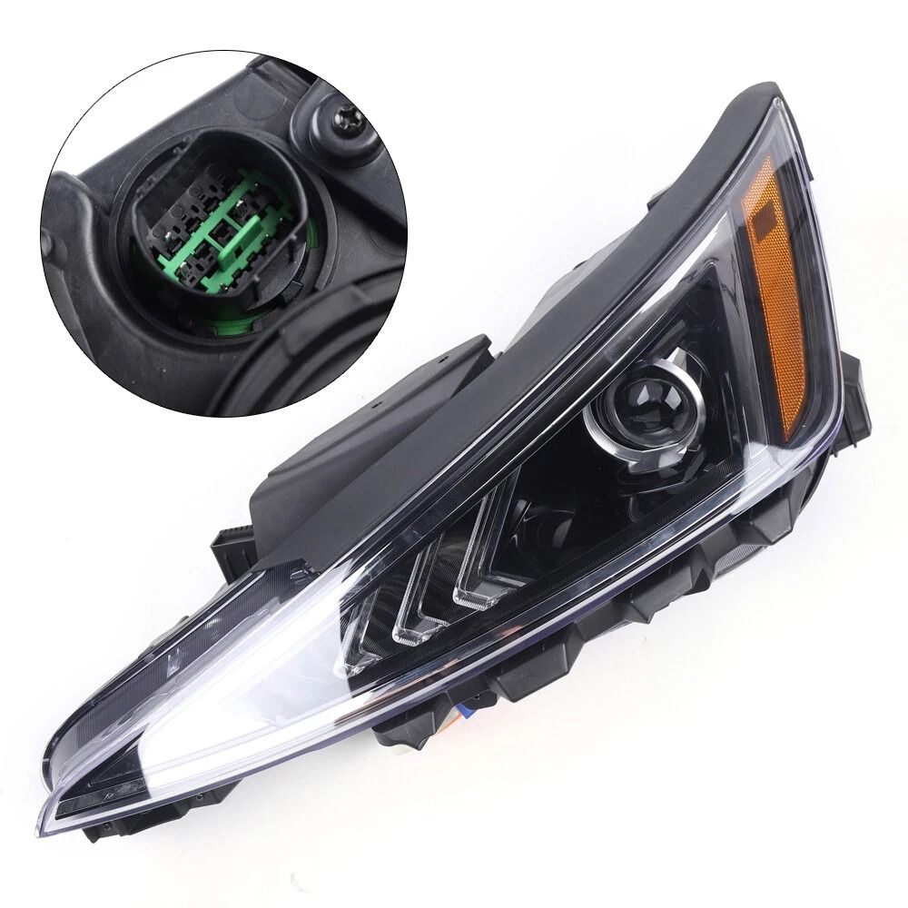 High Quality Left Driver Side Headlight Assembly for Hyundai Elantra Halogen