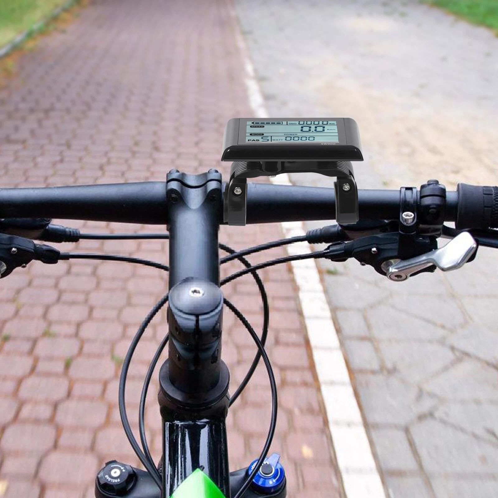 E Bike LCD Display Screen Electric Bike Speedometer Meter