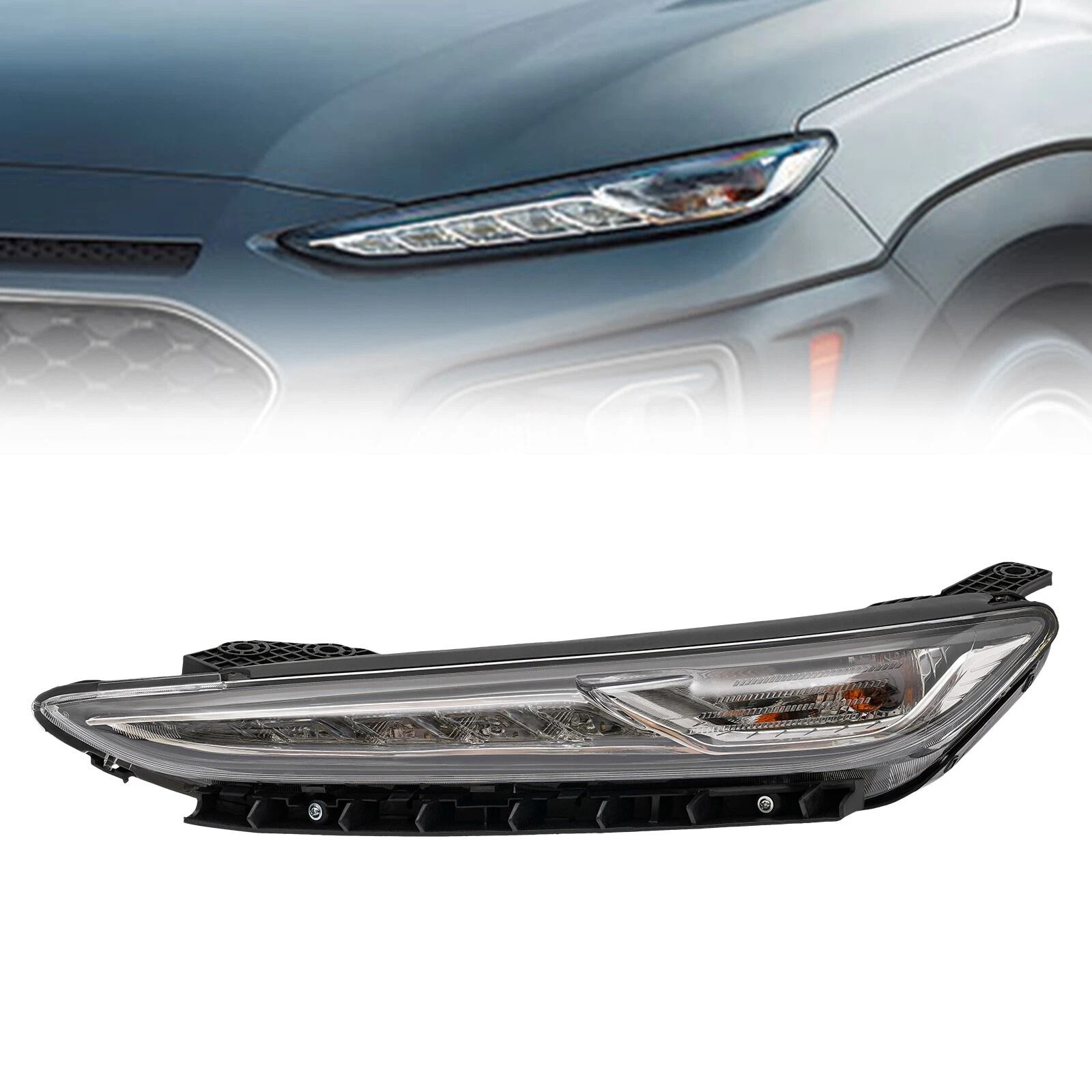 Hyundai Kona Halogen Driver Side Headlight Assembly Left Front Replacement