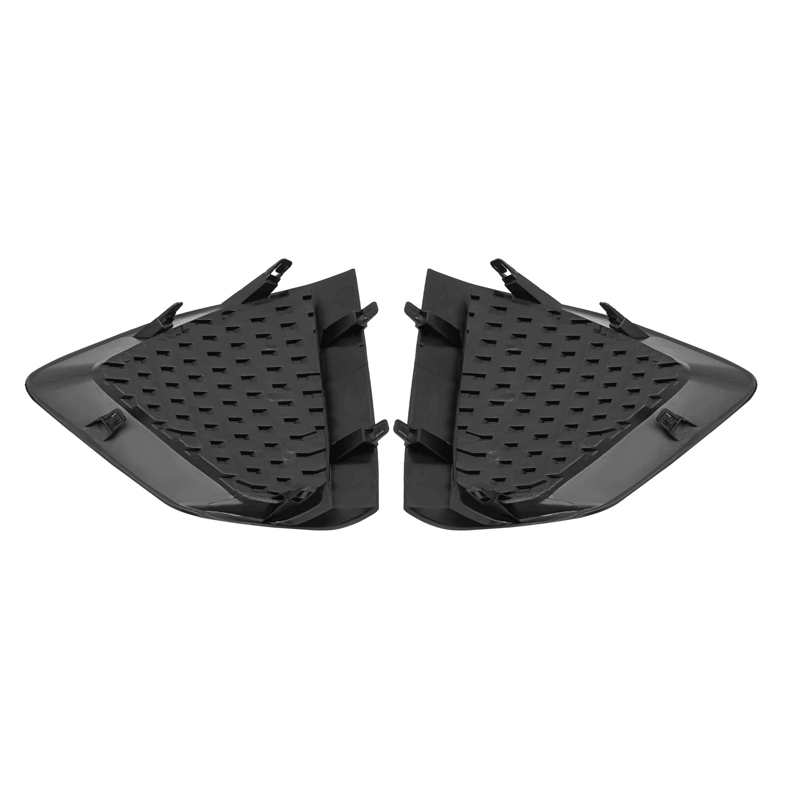 Pair LH RH Fog Light Covers for Nissan Maxima Front Bumper Trim
