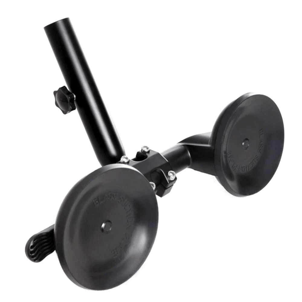 Adjustable Car Flag Pole Holder Double Suction Cup Off Road Mount Bracket