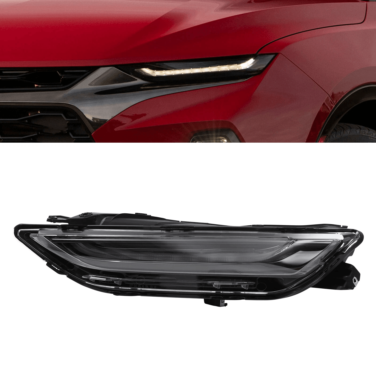 Chevy Blazer Headlight Left Driver Side Front Lamp for Chevrolet Blazer