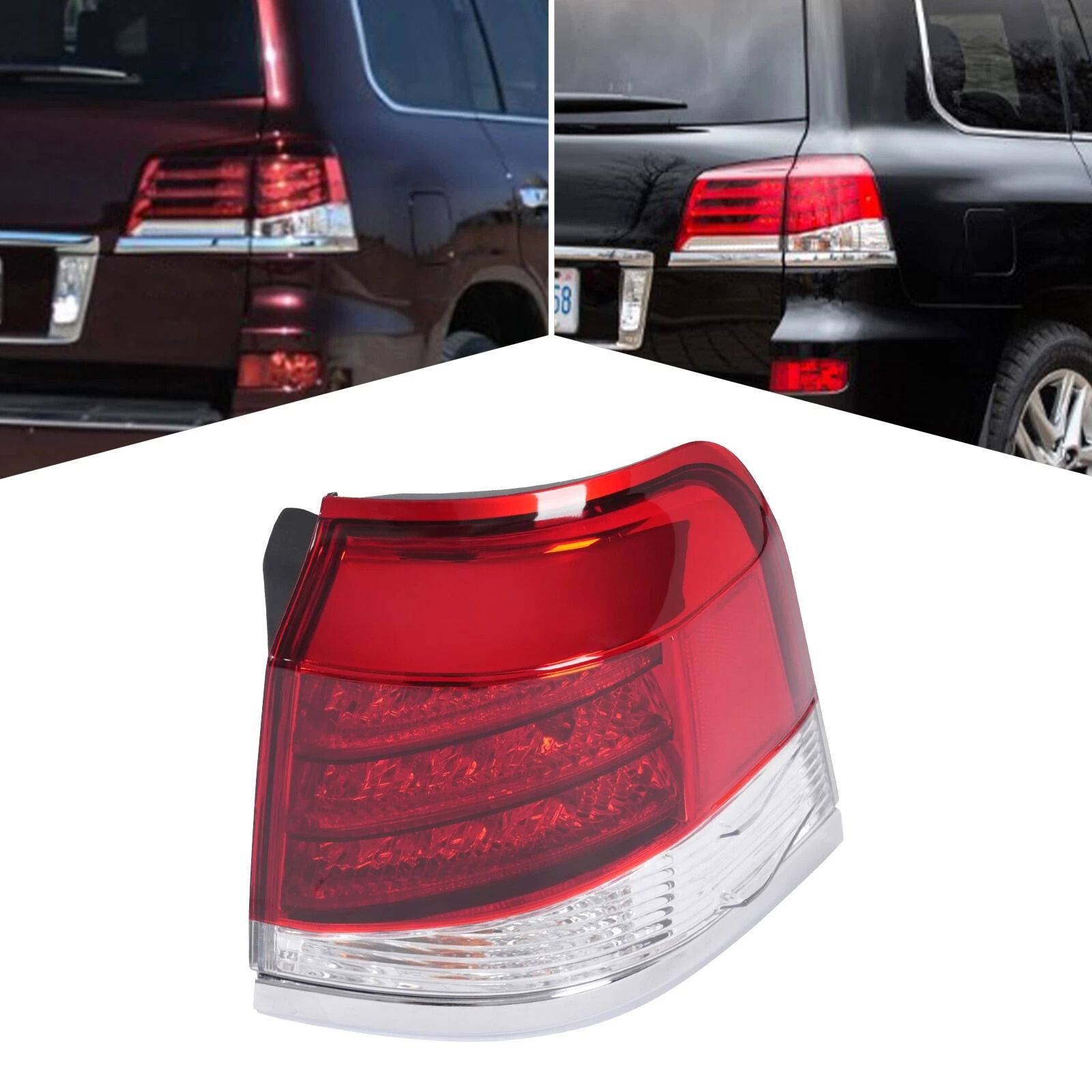 Lexus LX570 Right Outer LED Halogen Tail Light Rear Brake Lamp