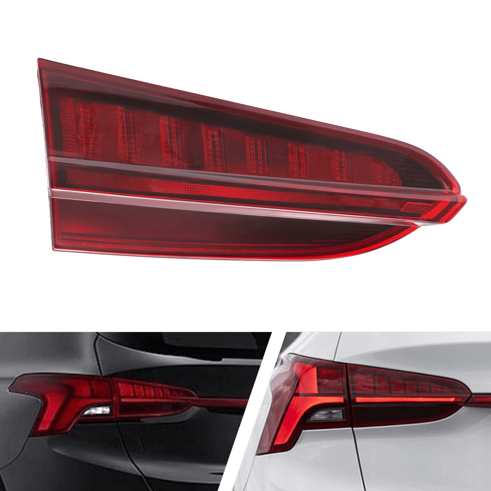 LED Driver Side Tail Light Assembly for Hyundai Santa Fe Rear Brake & Signal Lamp