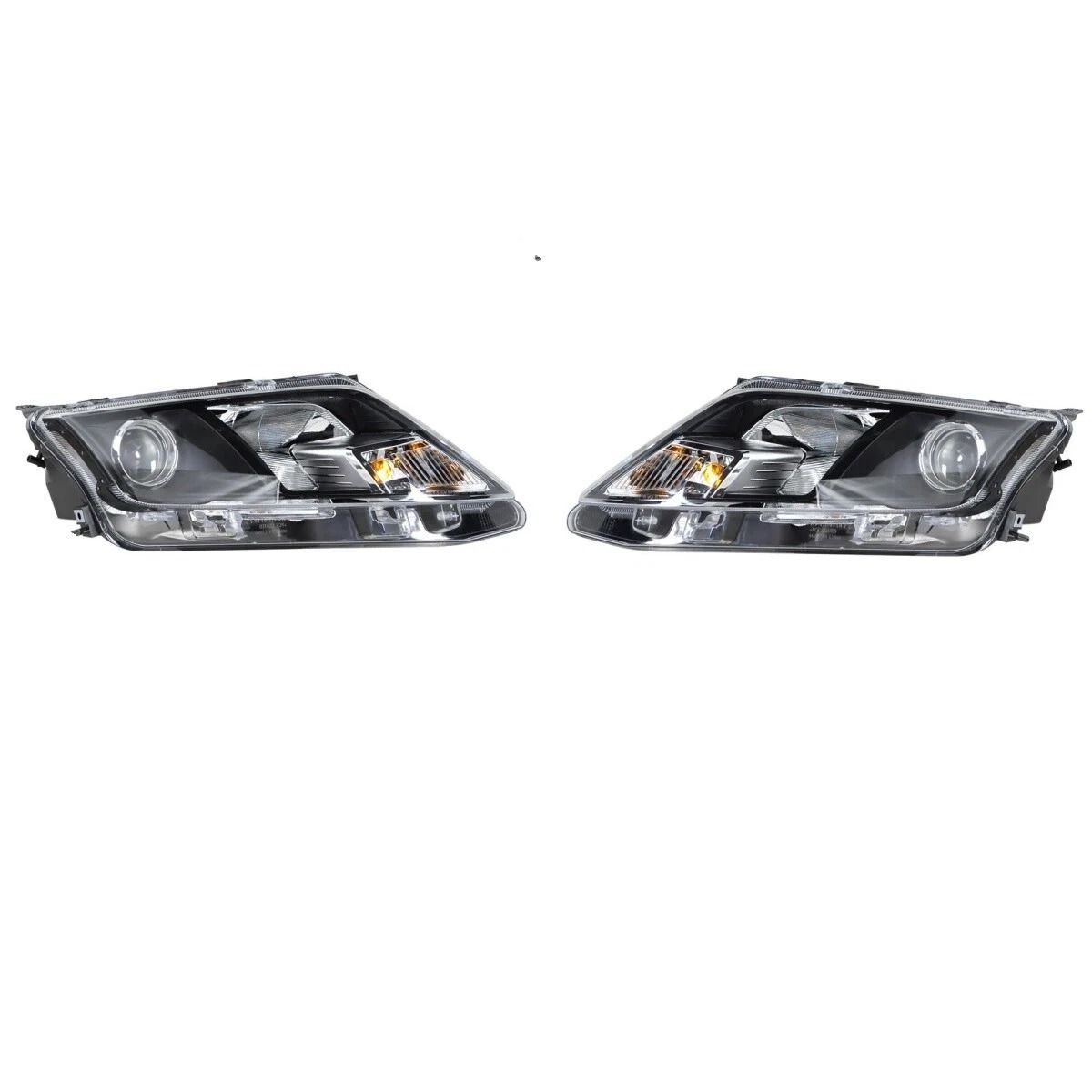 Premium Direct OE Style Headlight Assembly for Ford Fusion Halogen Headlights (Driver & Passenger)