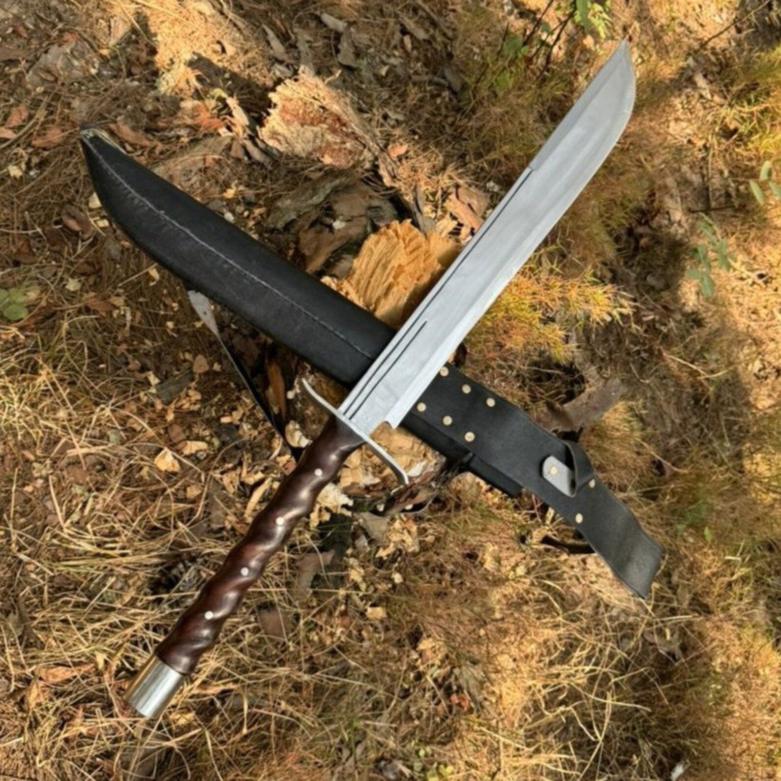 21 Inches Blade Hand Forged Full Tang Viking Sword, Survival | Inspire ...