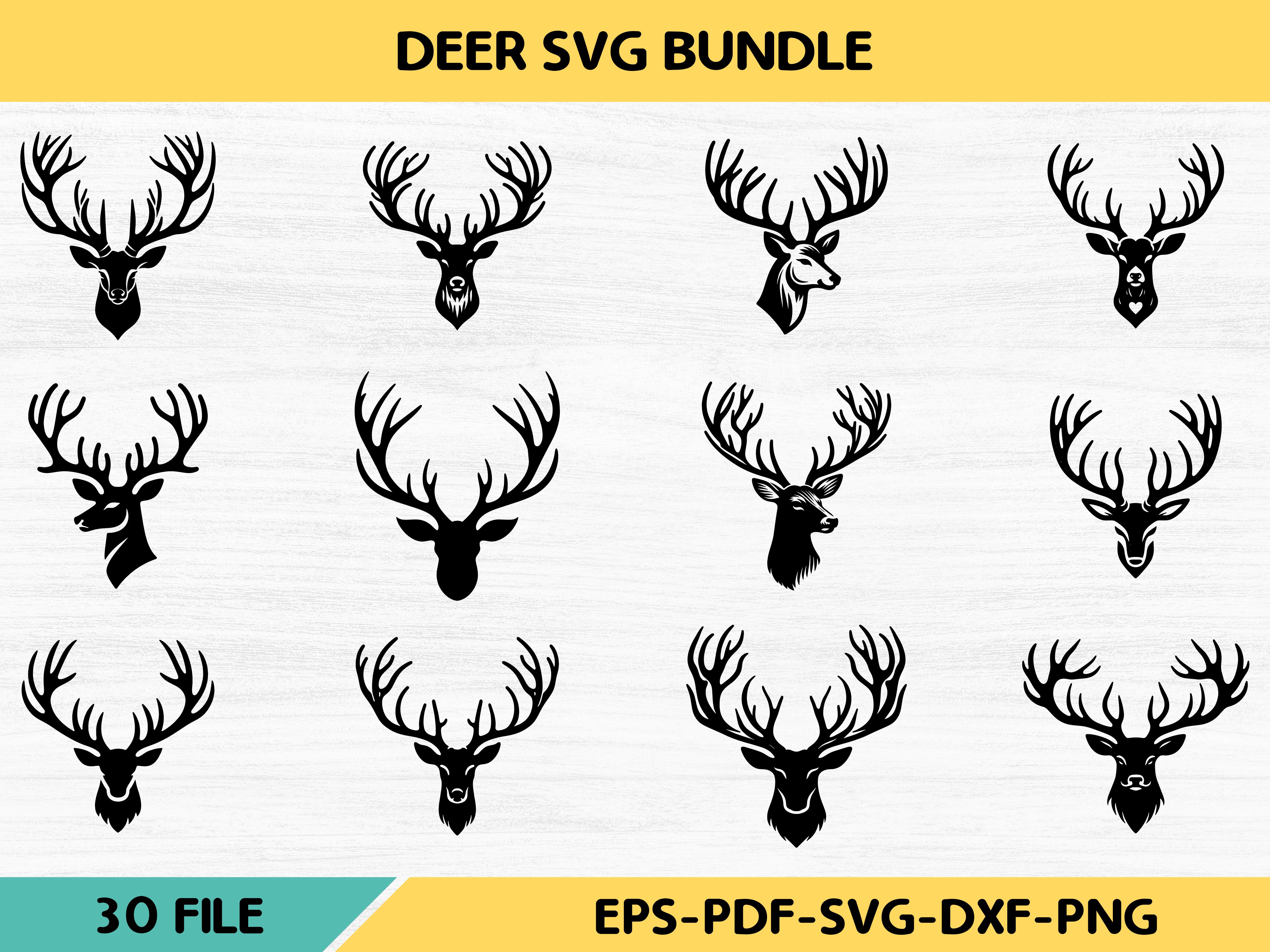 Deer Svg | Inspire Uplift