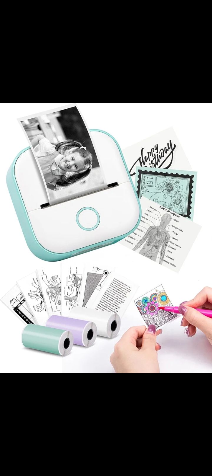 Sticker Mini Print Portable mini sticker printer | Inspire Uplift