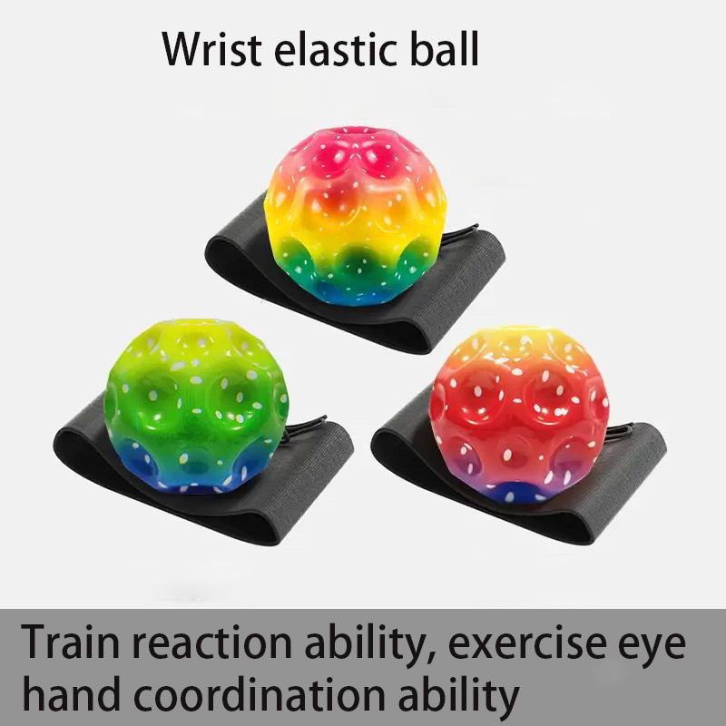 New Colorful Bouncy Balls High Elasticity Decompression Toy | Inspire ...