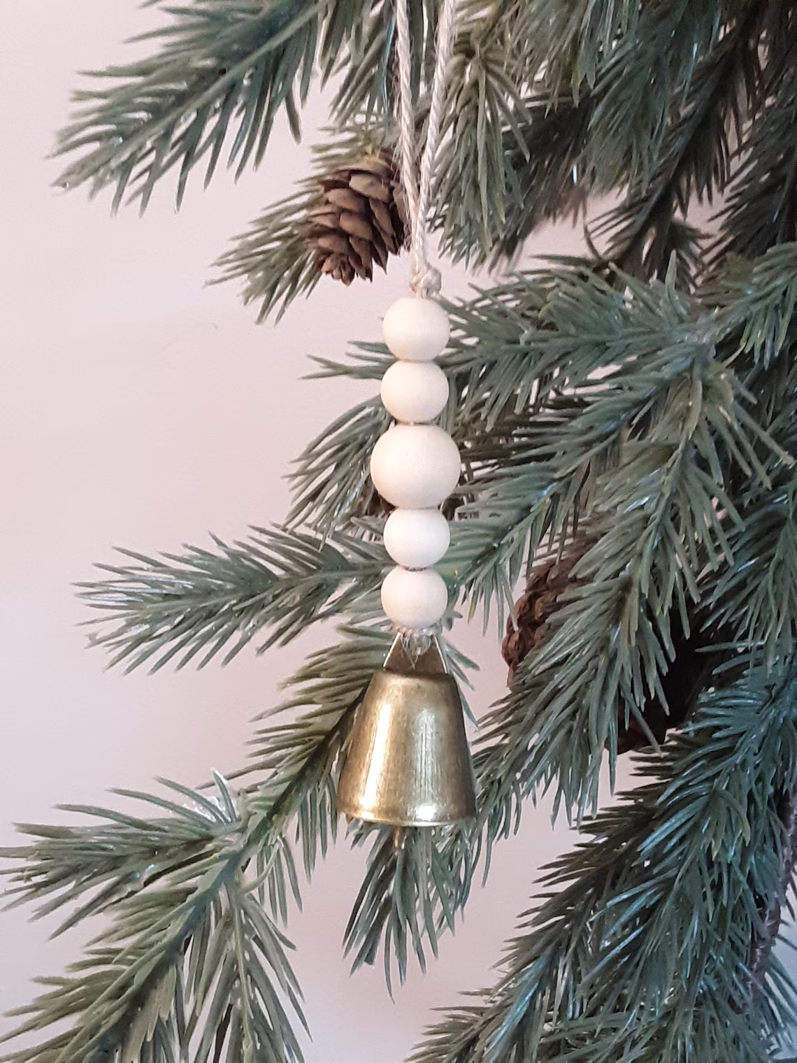 Antique Christmas Bell Ornaments, Vintage Hanging Cow Bells, Perfect Bell Decor for Tree and Holiday Home Decoration