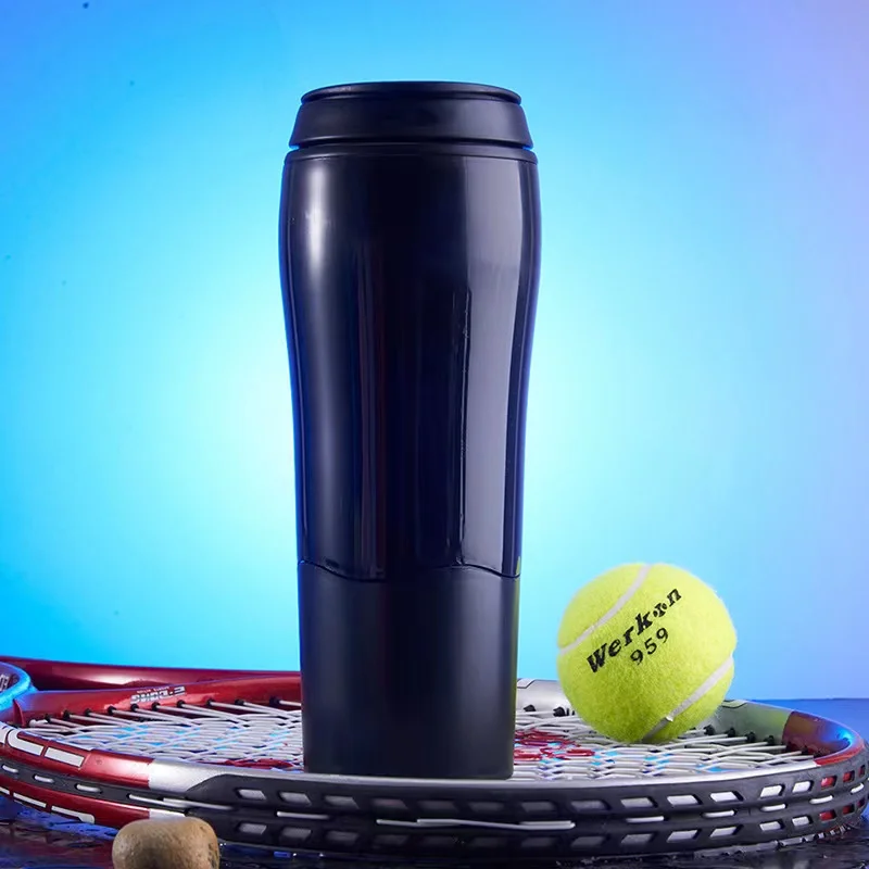 Anti-Inverted Cup, Portable Plastic Water Bottle with Magic Suction Cup, Non-Slip and Anti-Scalding