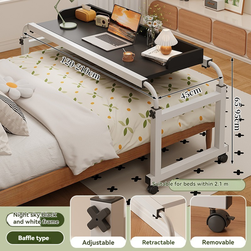 Small Table on the Bed, Cross Border Bedroom Lift, Mobile Computer Desk for Lazy Office