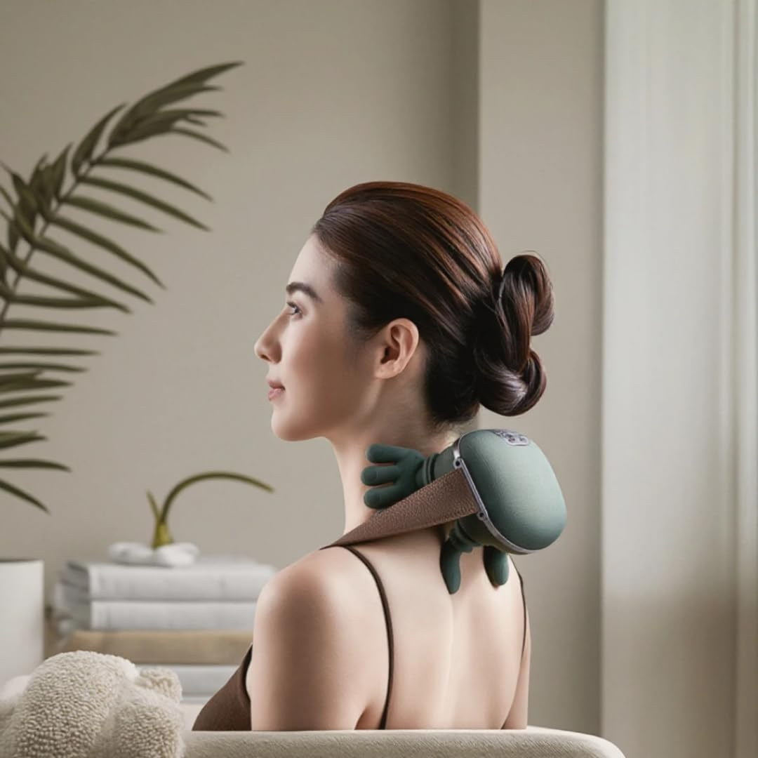 Cervical Massager for Neck & Shoulder, Master Hand Trapezius Massager, Perfect Birthday Gift