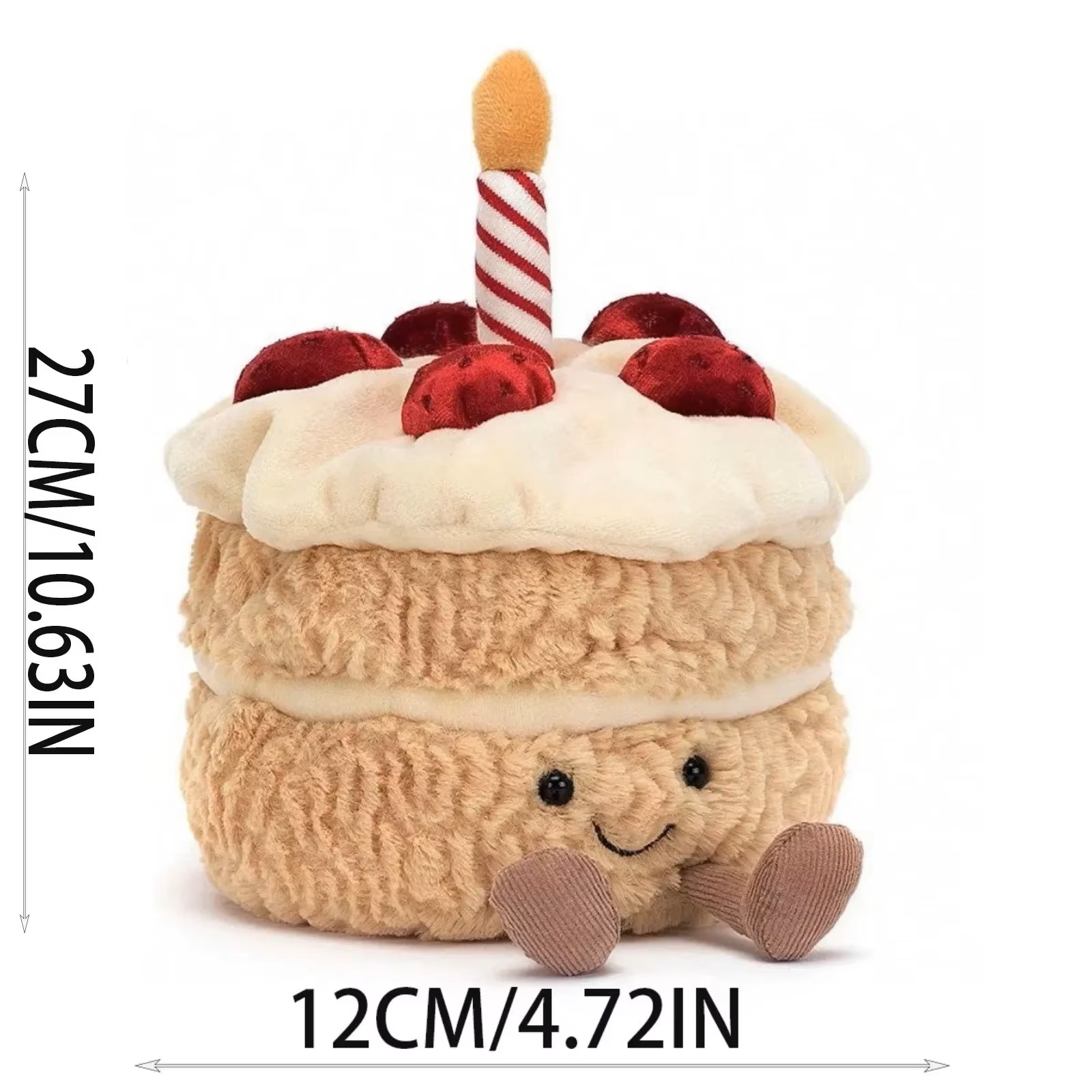 Muffin Plush Cat Toy Interactive Companion Toy for Cats