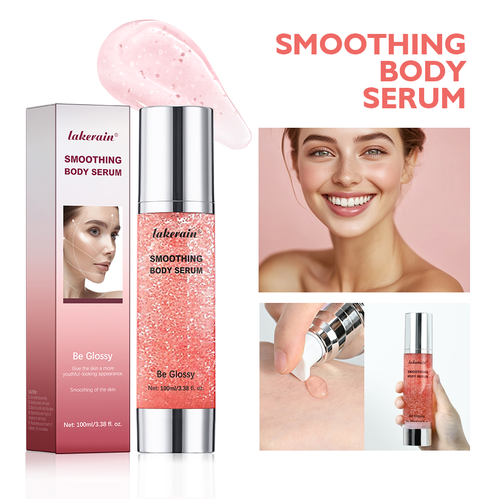 Glossy Body Serum for Wrinkles Smoothing, Hydrating Nourishing Repair, Body Serum Hyaluronic Acid, Skin Booster