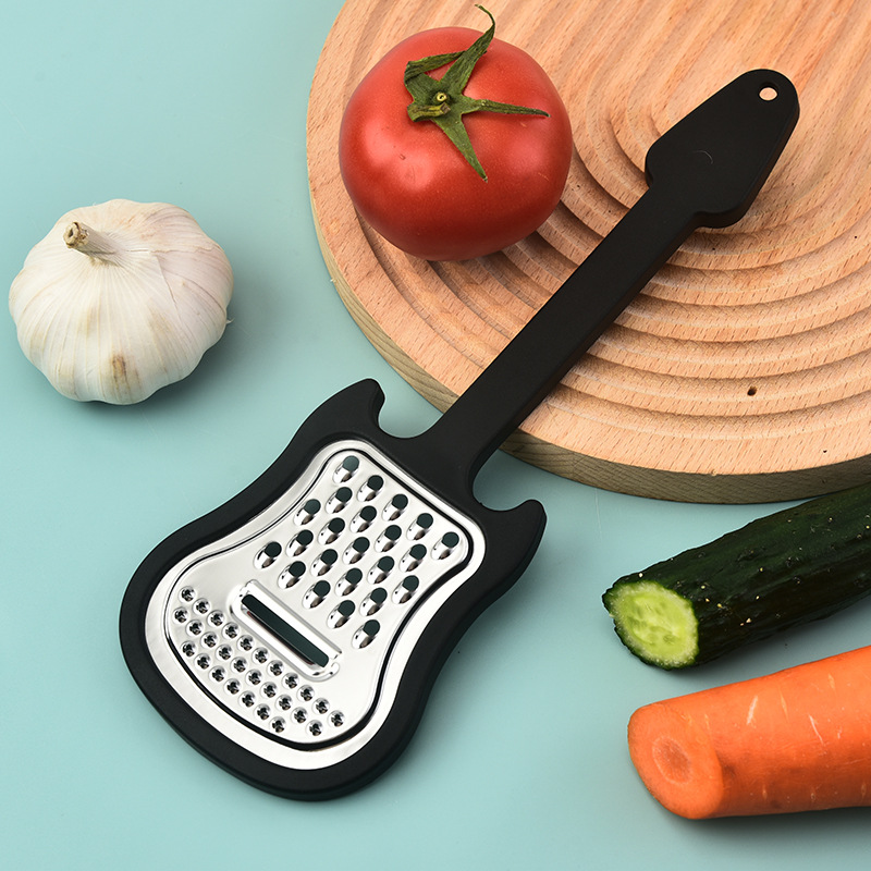 Multi Functional Stainless Steel Guitar Shaped Melon Planer, Fruit Peeler, Creative Home Potato Peeler, Kitchen Tools Multi Functional Stainless Steel Guitar Shaped Melon Planer, Fruit Peeler, Creative Home Potato Peeler, Kitchen Tools