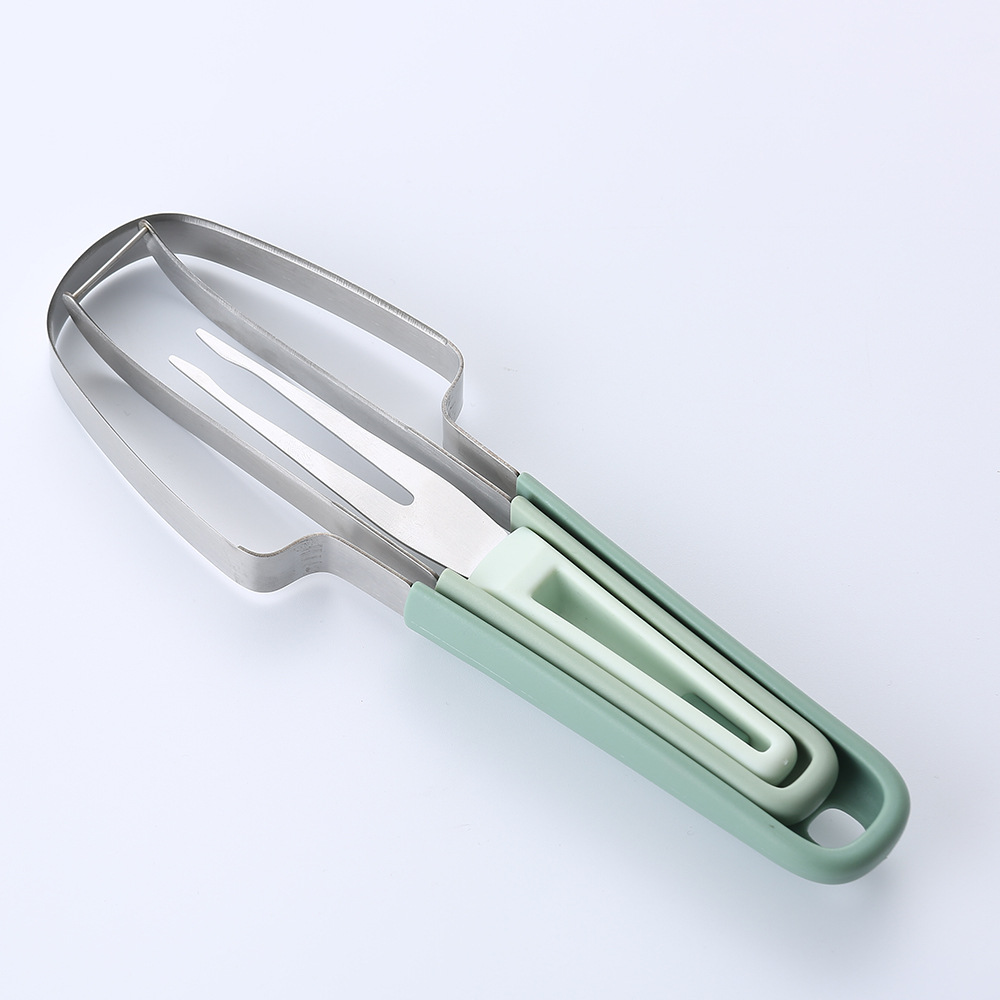 Watermelon Cutter Slicer Popsicle Mould, Melon Scoop Fruit Scooper Tool for Digging Pulp and Separation, Creative fruit