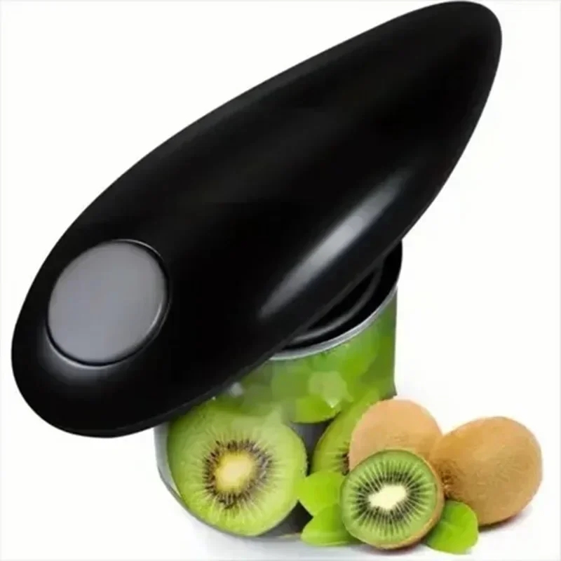 Portable Cordless Electric Can Opener One Touch Battery Powered Can Opener for Kitchen & Travel