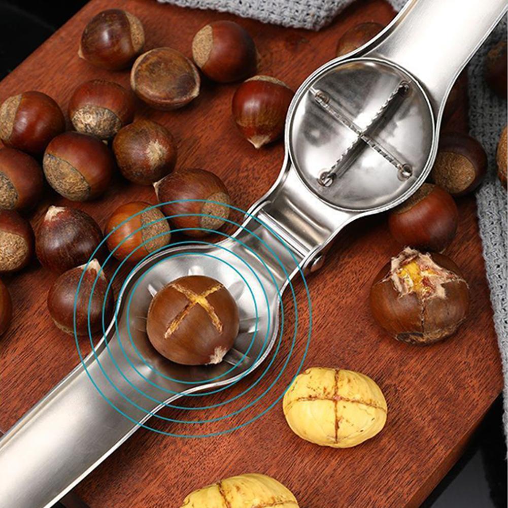 Chestnut Master Stainless Steel Chestnut Opener & Nut Cracker Tool