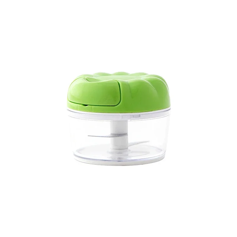 Manual Garlic Chopper Pull String Mini Food Processor Vegetable Shredder Handheld Meat Grinder