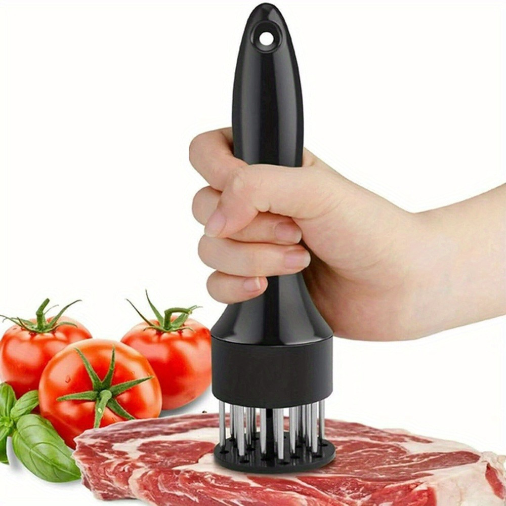 Premium Stainless Steel Meat Tenderizer Needle for Juicy Steaks, Beef, Chicken & Pork